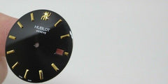 Hublot Black Dial 26mm Yellow Gold