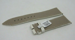 New Franck Muller 22mm White Alligator Strap OEM Genuine