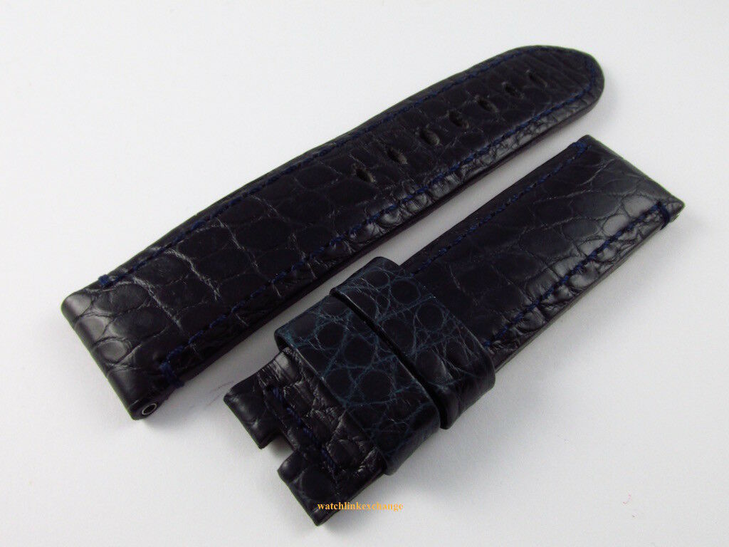 Panerai 22mm Blue Alligator Strap OEM A Series Mare Nostrum