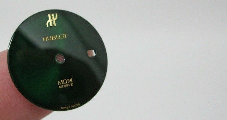 Hublot Green Dial 20mm Yellow Gold MDM