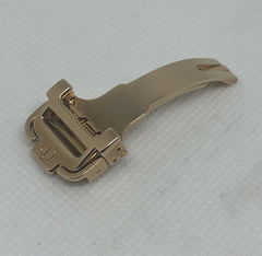 New Baume Mercier 16mm Gold Plated Stainless Steel Deployant Buckle OEM Genuine