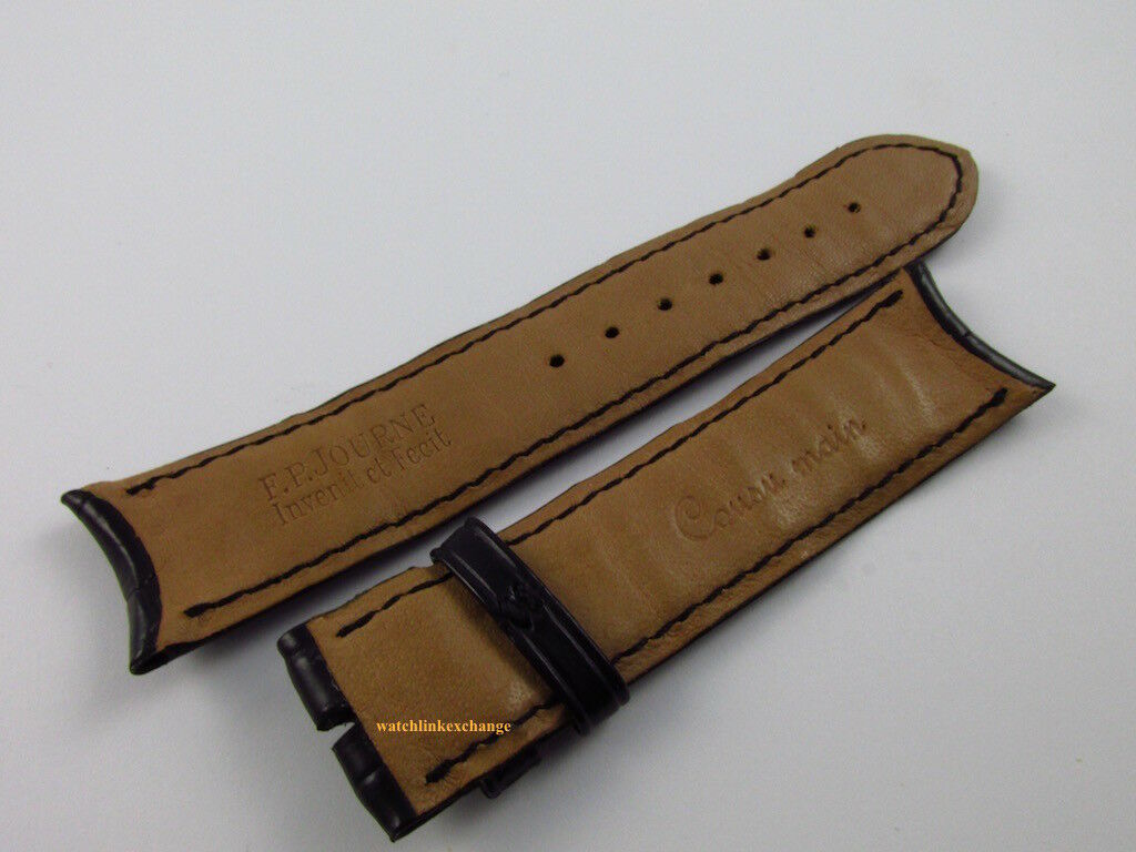 F.P. Journe 20mm Black Alligator Strap OEM