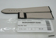 New Camille Fournet 22mm Black Alligator Strap Bag Genuine XL
