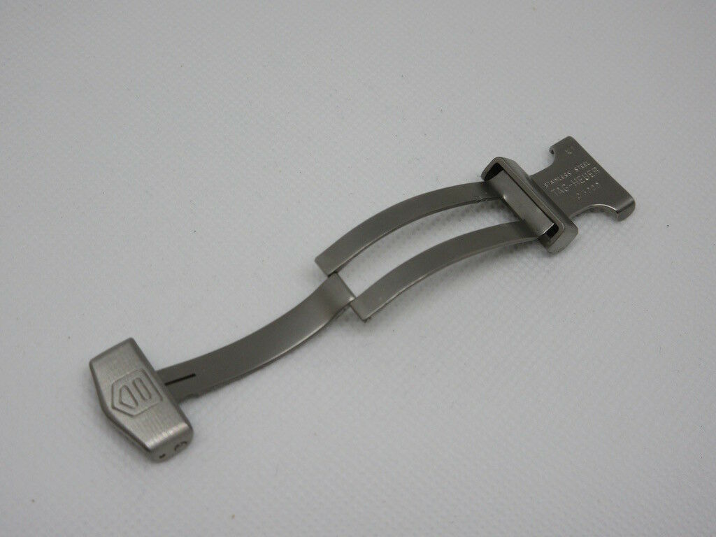 New Tag Heuer Kirium 17mm Deployant Buckle Stainless Steel Brushed OEM FC5000