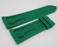 New Parmigiani Green Rubber Strap 25mm Brazil