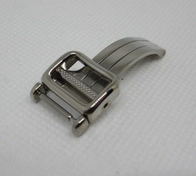 New Ebel 12mm Deployant Buckle Stainless Steel Polished OEM Bag