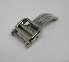 New Ebel 12mm Deployant Buckle Stainless Steel Polished OEM Bag