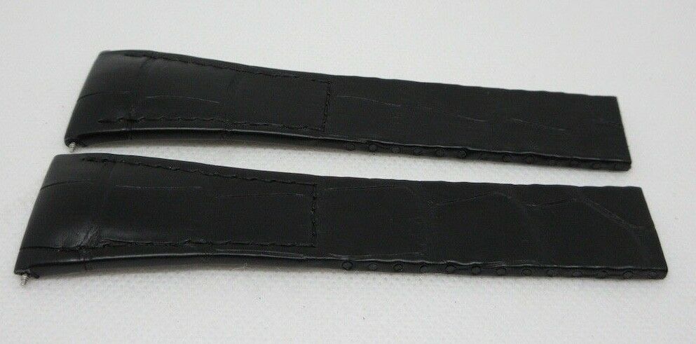 New Roger Dubuis 25mm Black Alligator Strap OEM MG42/44