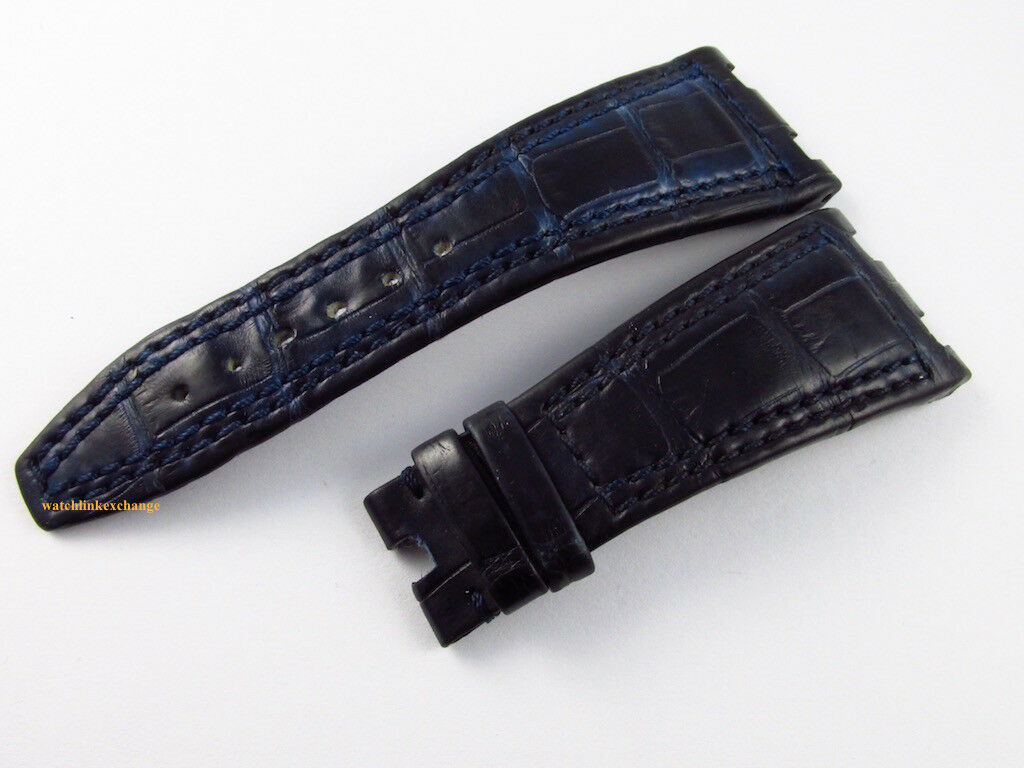 Audemars Piguet Royal Oak Offshore 28mm Black Alligator Strap OEM
