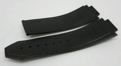 Hublot Big Bang Black Gummy Alligator Strap OEM Genuine for 44mm