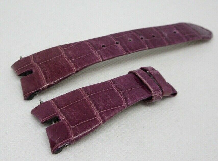 Roger Dubuis Excalibur 36mm Purple Alligator Strap OEM Genuine