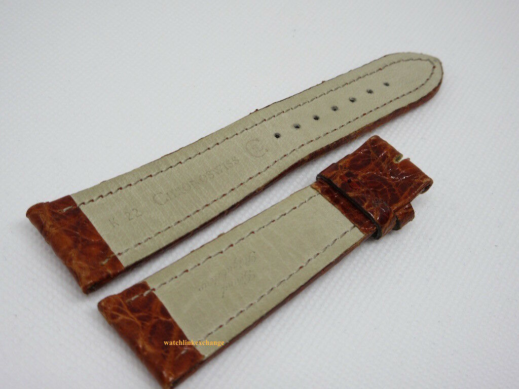 Chronoswiss 22mm Brown Alligator Strap OEM