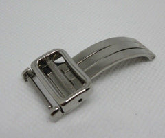 New Ebel 16mm Deployant Buckle Stainless Steel Polished OEM Bag