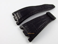 Audemars Piguet Royal Oak Offshore 28mm Black Alligator Strap OEM