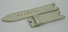 New Ulysse Nardin Strap Satin Leather 18mm OEM Genuine Beige Tan Fabric