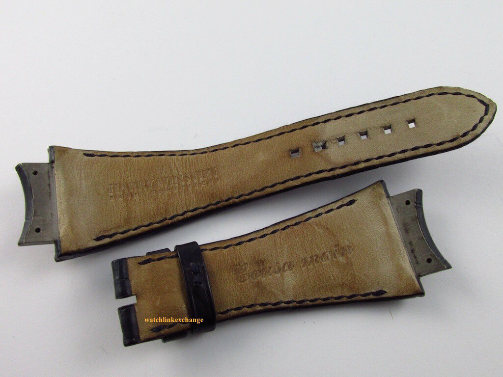 Harry Winston 28.5mm Blue Alligator Strap z3 z4 OEM