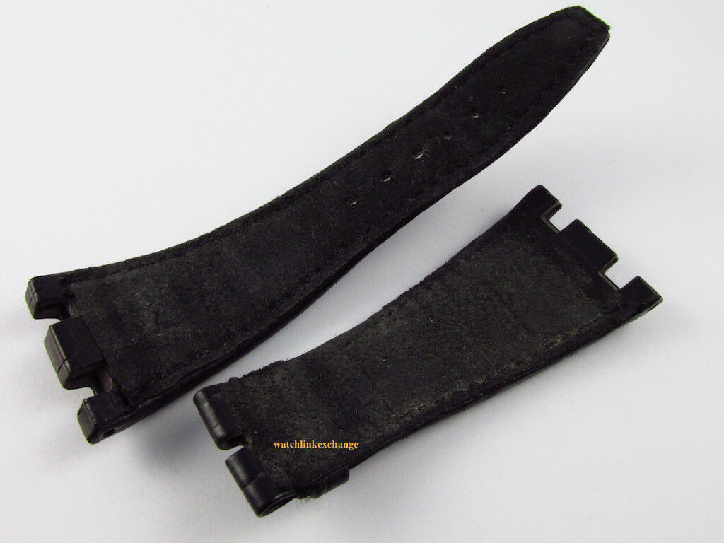 Audemars Piguet Royal Oak Offshore 28mm Black Alligator Strap OEM