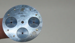 New Hublot MDM Chrono Blue MOP Diamond Dial 28mm Mother of Pearl