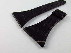 New Harry Winston 35mm Black Alligator Strap for Avenue Squared Collection OEM