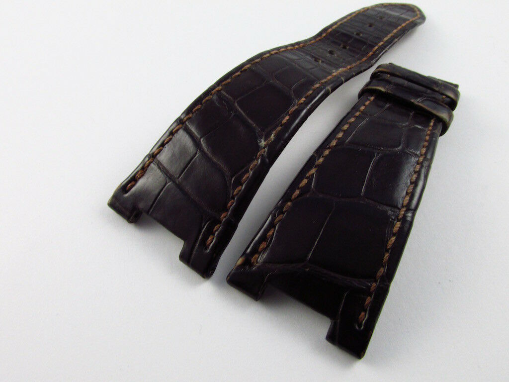 Patek Philippe Nautilus 25mm Brown Alligator Strap OEM