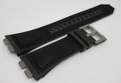 New Hublot Black Rubber Nylon Strap Titanium Buckle King Power Oceanographic OEM