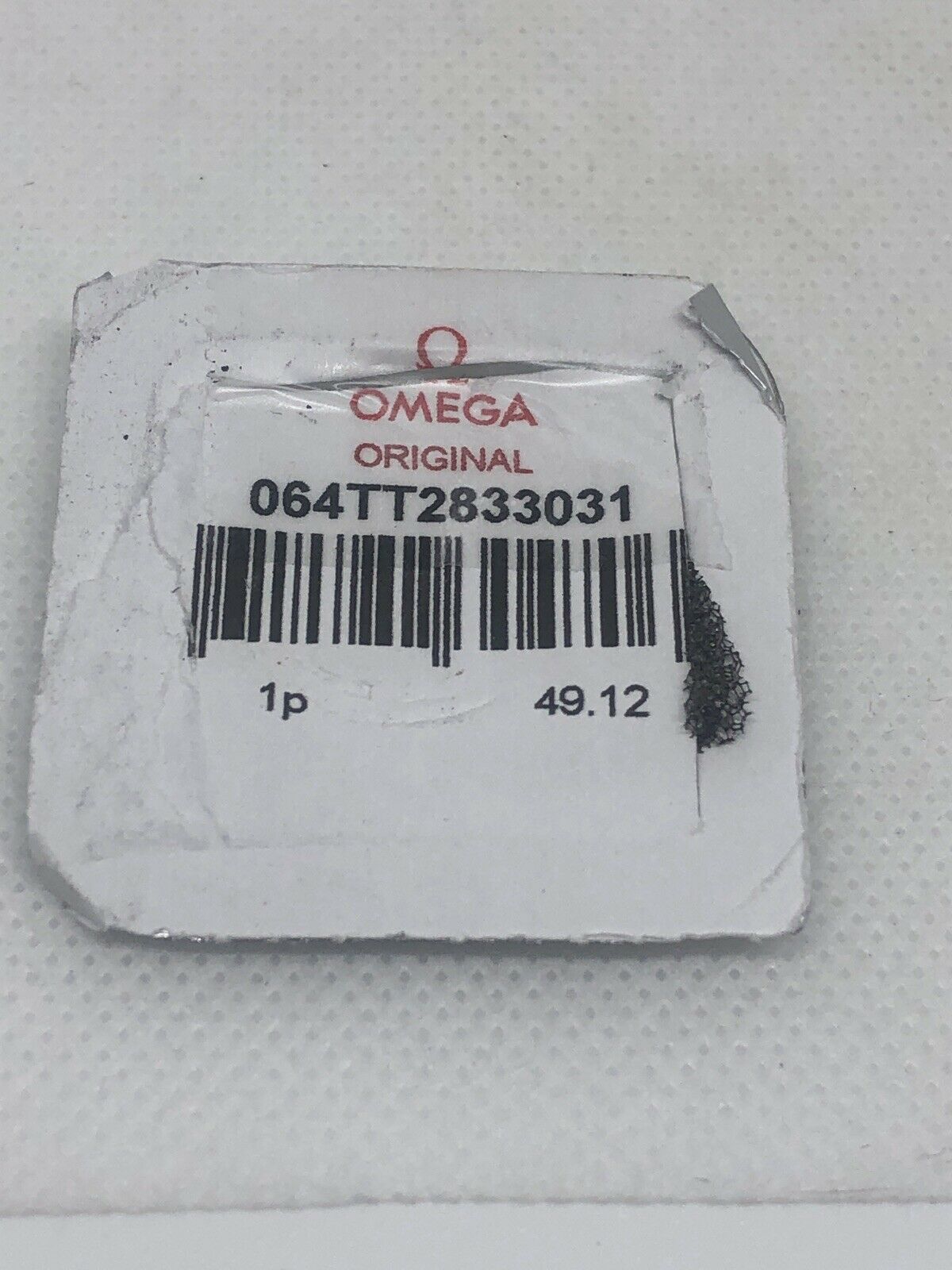 Omega White Dial 18.5mm White Gold Hands 064TT2833031