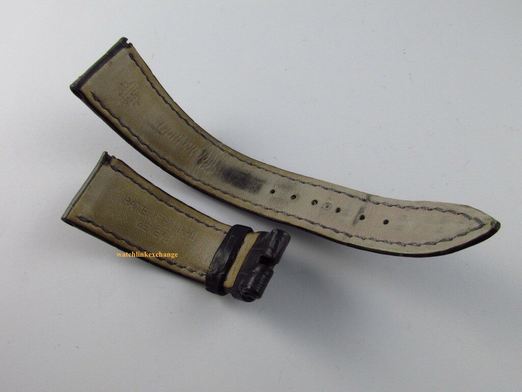 Patek Philippe 21mm Grey Alligator Strap OEM