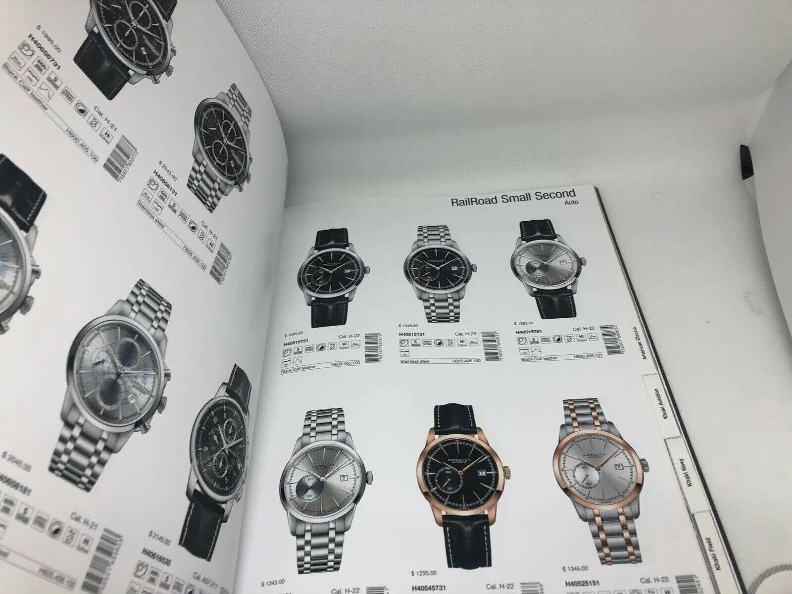 Hamilton Watch Manual Guide Hardcover Book 2017 2018 Dealer Price List