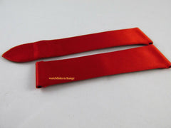 Bedat & Co. 19mm Red Silk Leather Strap OEM Short Size