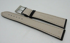 New Camille Fournet 21mm Black Alligator Strap Buckle Genuine