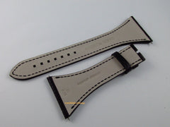 New Harry Winston 35mm Black Alligator Strap for Avenue Squared Collection OEM