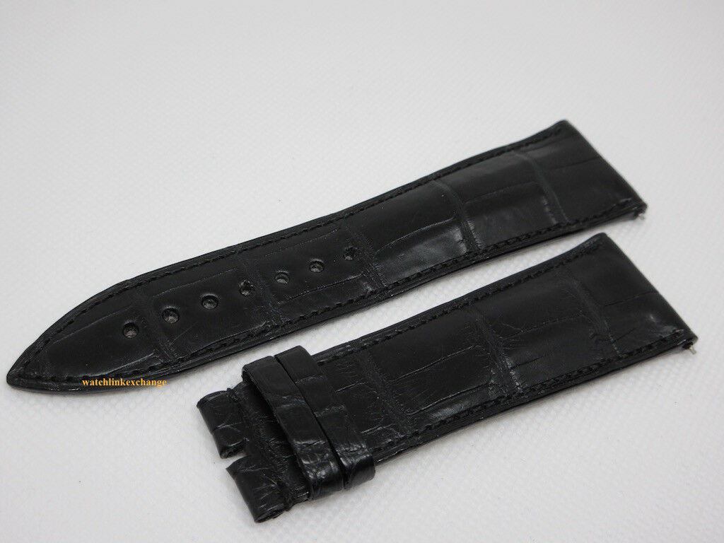 New Franck Muller 27mm Black Alligator Strap OEM