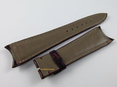 Audemars Piguet Huitieme 20mm Burgundy Alligator Strap OEM Maroon