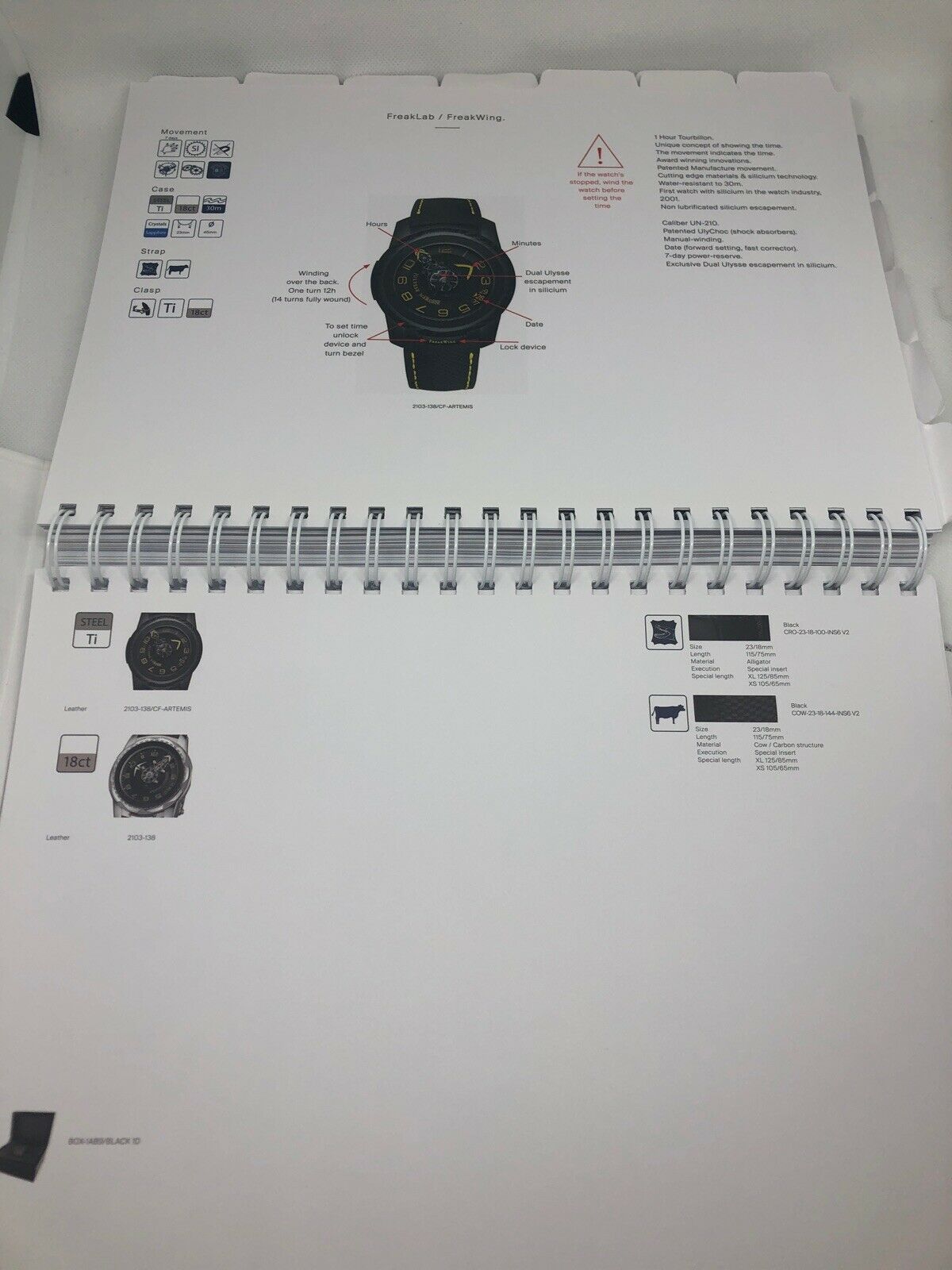 Ulysse Nardin Dealer Manual Guide Catalog 2016 2017