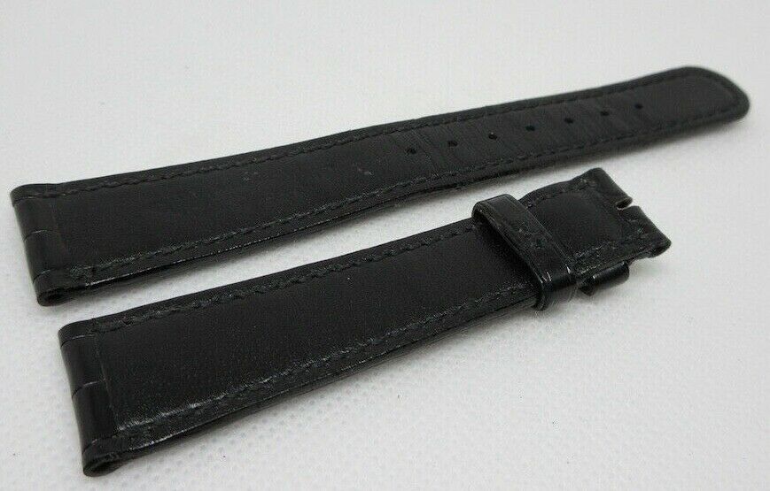 A. Lange & Sohne 19mm Black Alligator Strap OEM