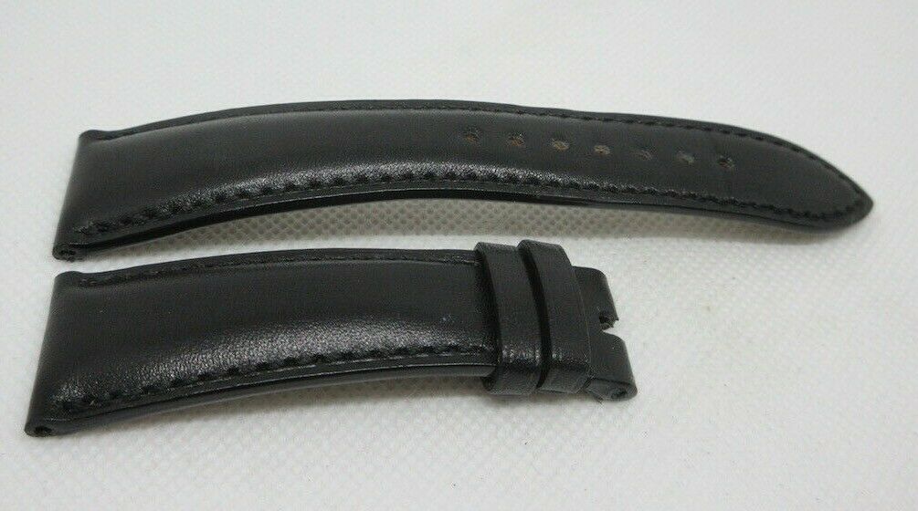 Bell & Ross 22mm Black Leather Strap OEM Genuine Glossy