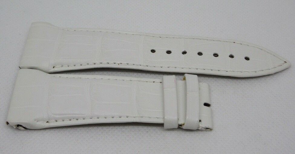 Franck Muller 27mm White Alligator Strap OEM