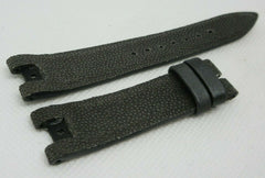 New Ulysse Nardin Strap Leather 18mm Sharkskin OEM Genuine Gray
