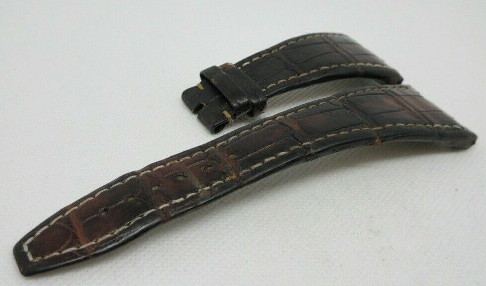 Audemars Piguet 28mm Brown Alligator Strap Royal Oak Offshore OEM Genuine