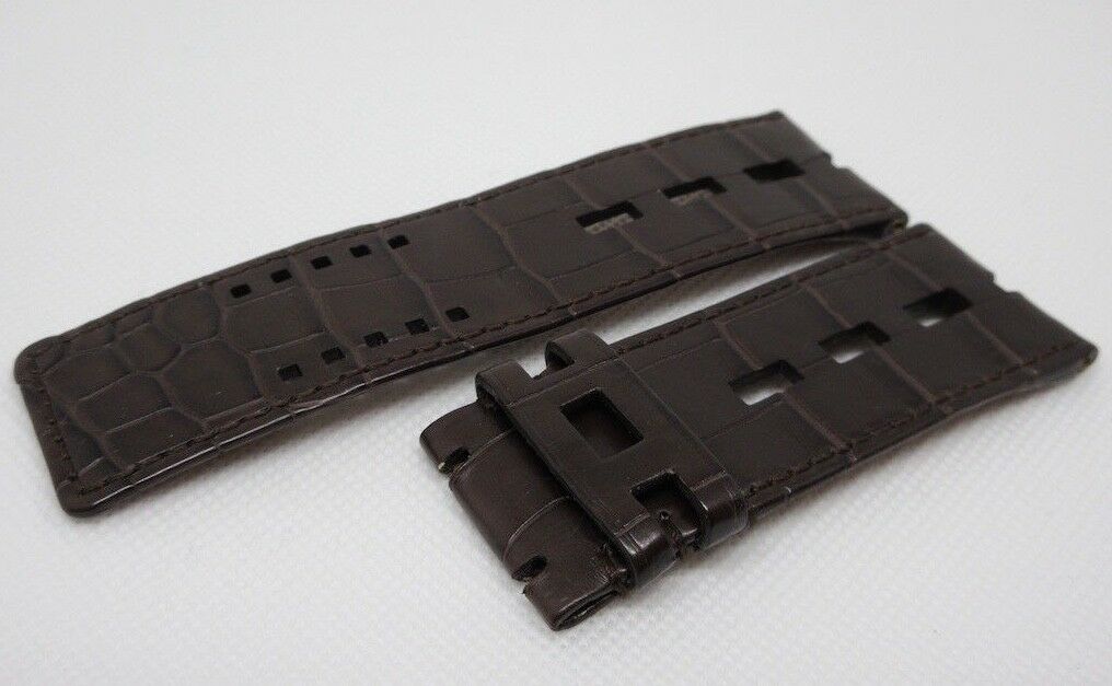 Roger Dubuis 28mm Brown Alligator Strap OEM
