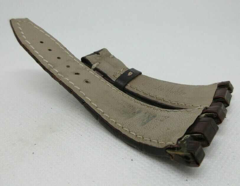 Audemars Piguet 28mm Brown Alligator Strap OEM Genuine for Royal Oak Offshore