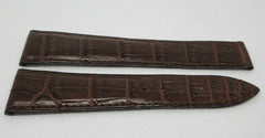 New Blancpain 22mm Brown Alligator Strap OEM Genuine XL