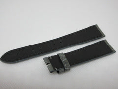 New Zenith 17mm Grey Green Alligator Strap OEM