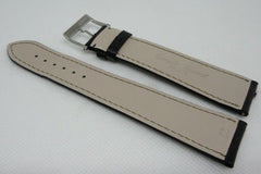 Camille Fournet 21mm Black Alligator Strap Buckle Genuine