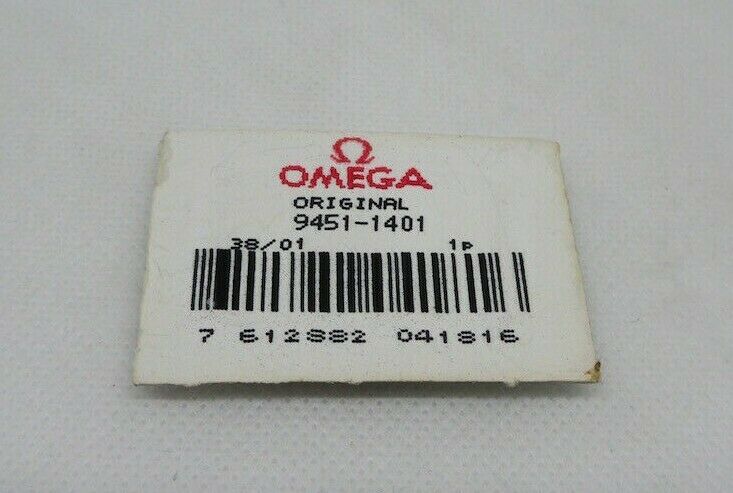 New Omega 14mm Yellow Gold Plated Stainless Steel Buckle OEM Genuine 9451-1401
