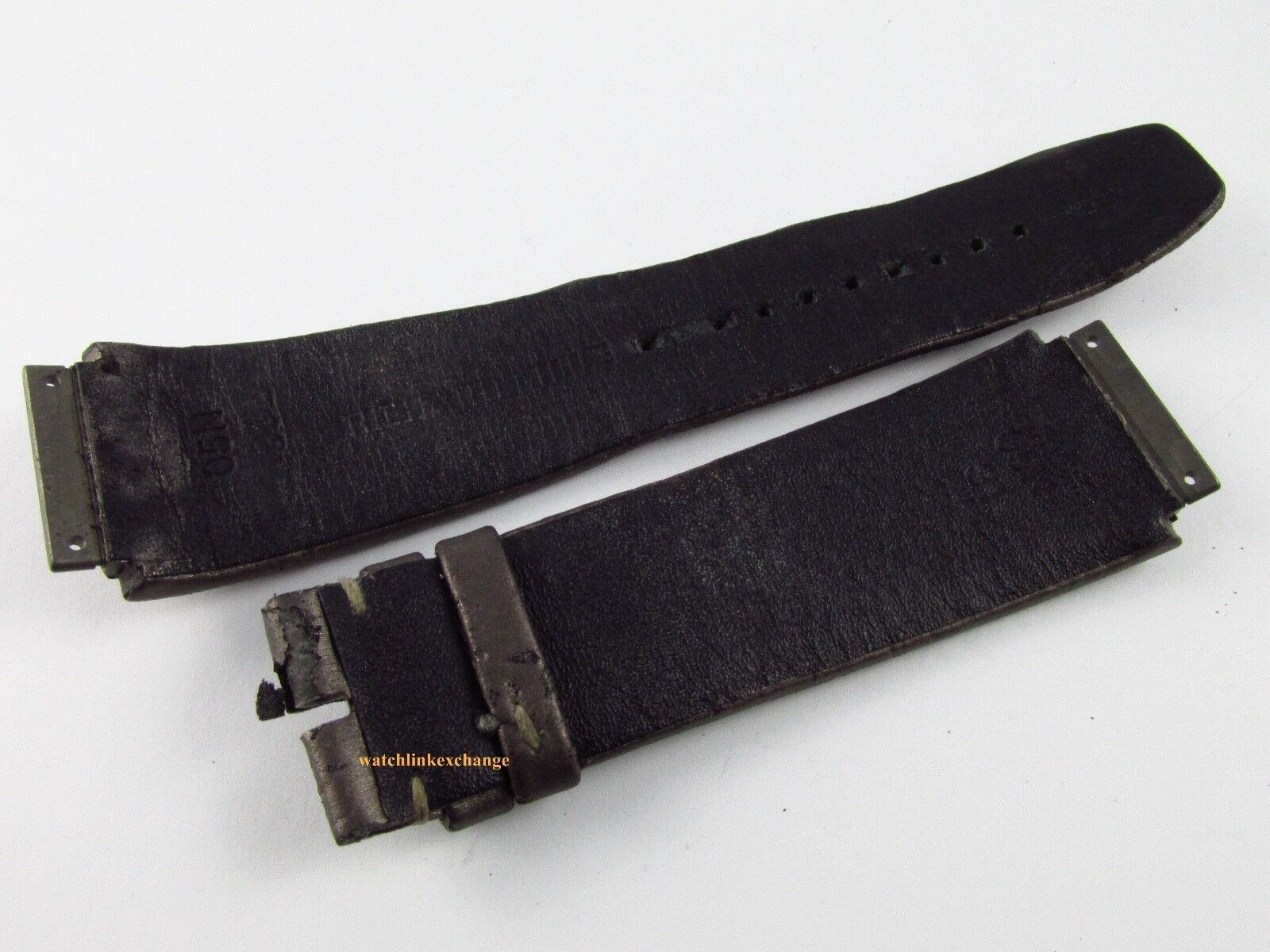 Richard Mille 23mm RM05 Grey Satin Leather Strap OEM