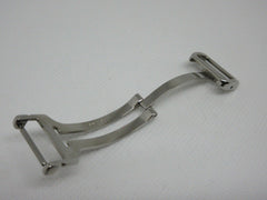 New Ebel 16mm Deployant Buckle Stainless Steel Polished OEM Bag