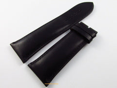 New Parmigiani 25.5mm Black Leather Strap Hermes OEM