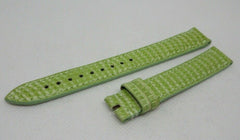 New Zenith 15mm Green Lizard Strap OEM Genuine