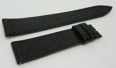 New Franck Muller 20mm Black Alligator Strap OEM Genuine Glossy